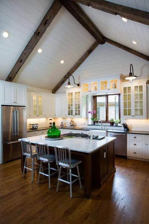 Among our suggestions, you will certainly find a bit of every taste, room and feel you want your exposed beam ceiling lighting ideas you might have. #homedesignideas #homedesign #homeideas #interiordesign #homedecor