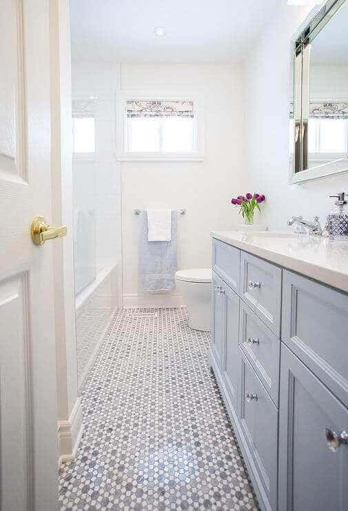 39 Galley Bathroom Layout Ideas To Consider   5 Galley Bathroom Layout 