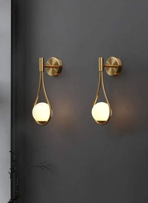 Photo of two modern wall sconces