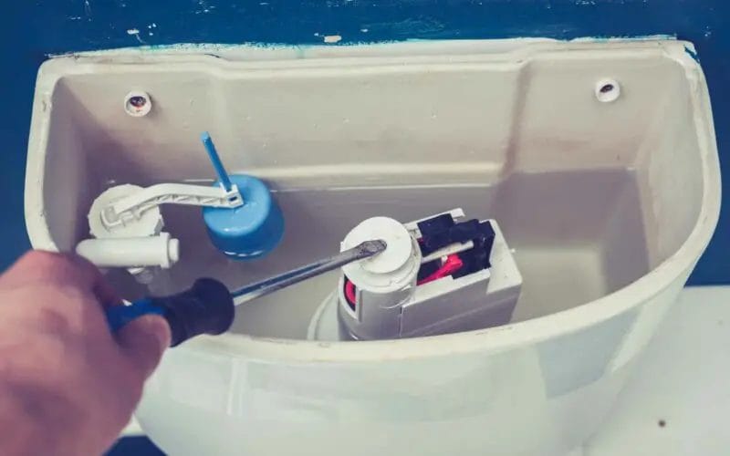 How To Adjust A Toilet Float Water Level To Stop Running?